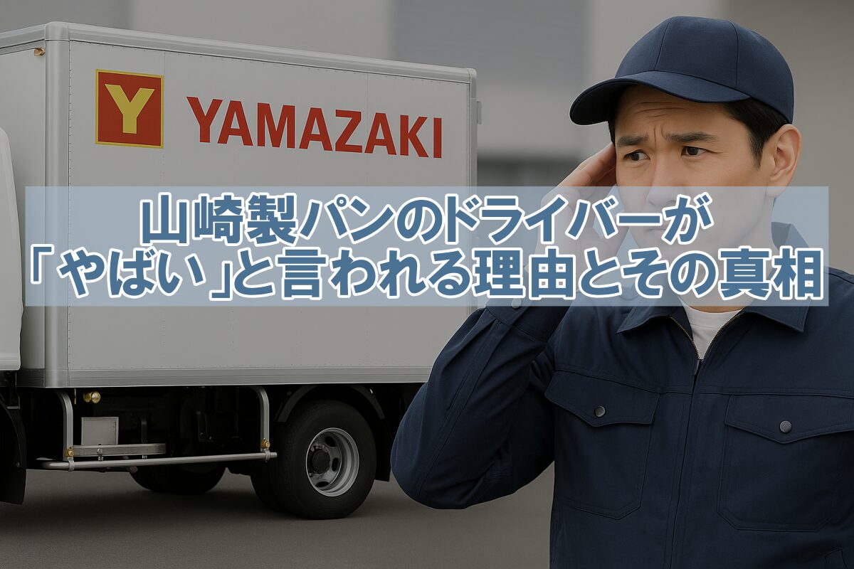 山崎製パン ドライバー やばい