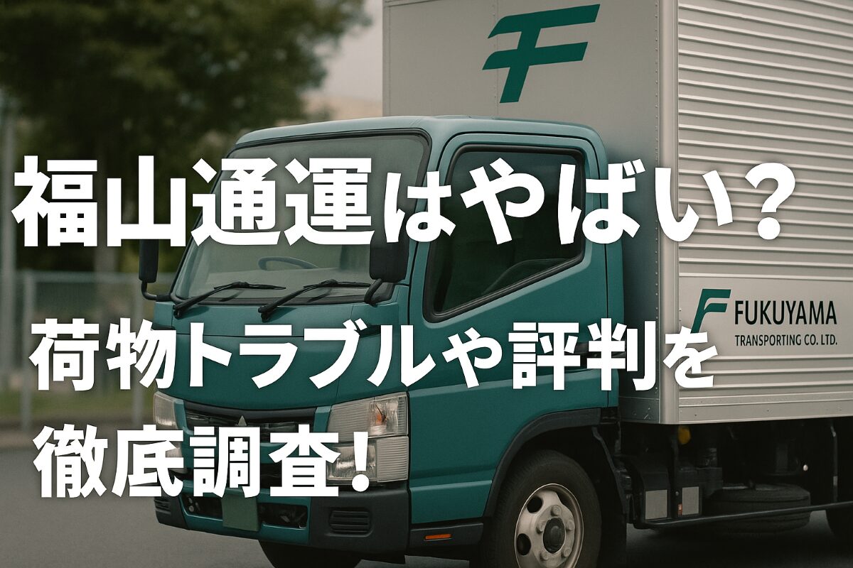 福山通運　やばい