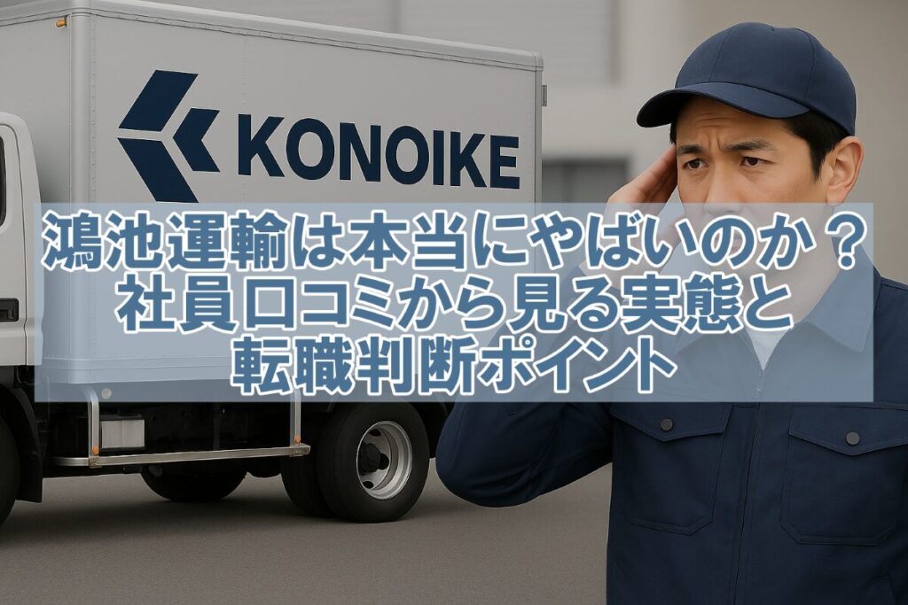 鴻池運輸　やばい